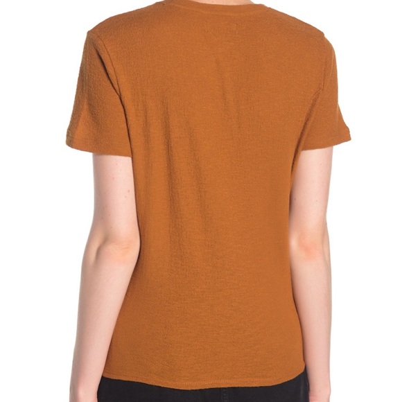 Madewell Texture & Thread Tie Front Top S NWT - Picture 2 of 11
